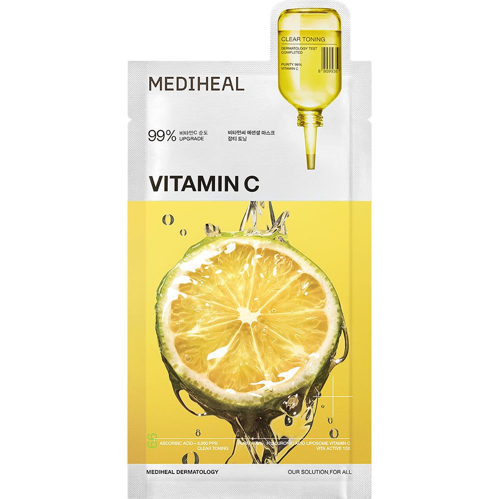 Mediheal Vitamin C Essential Sheet Mask Clear Toning 24 ml Gesichtsmaske