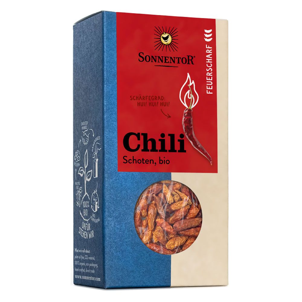 Sonnentor Bio Chilischoten feuerscharf