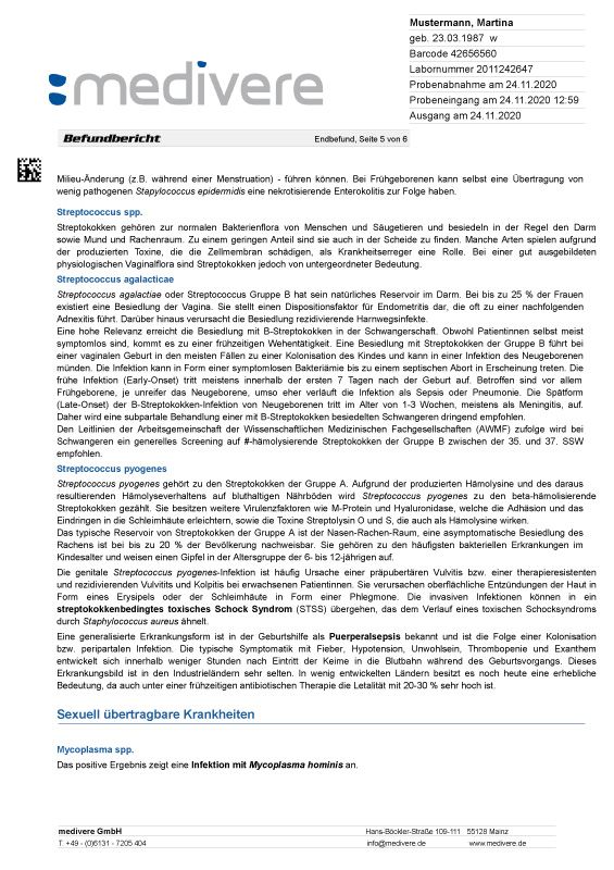 medivere diagnostics Vaginales Mikrobiom