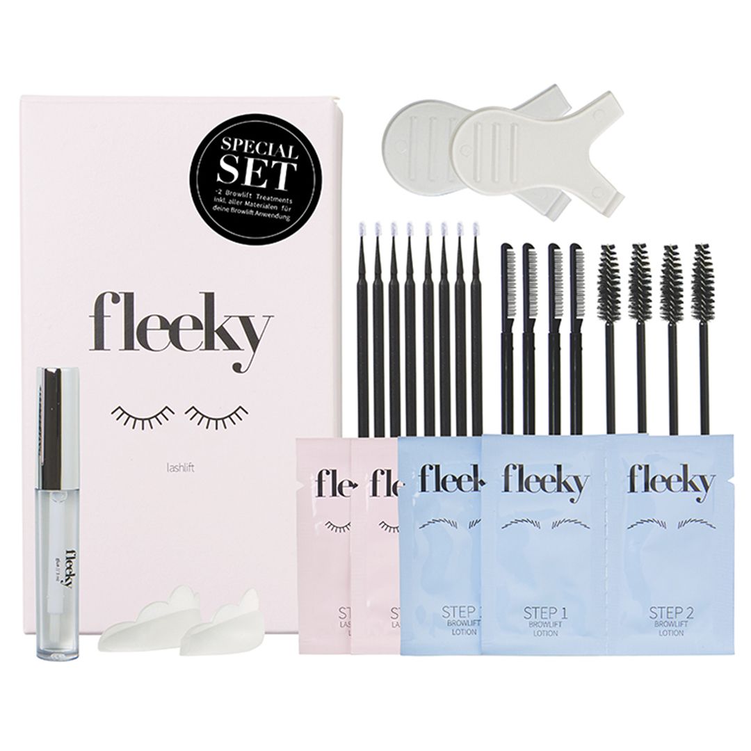 fleeky Lashlift & Browlift Kit - Augenbrauen- & Wimpernlaminierung Set