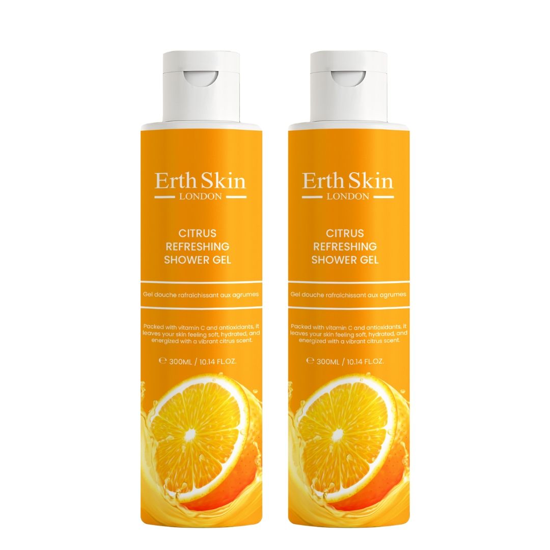 ErthSkin London Duo gel doccia rinfrescante agli agrumi
