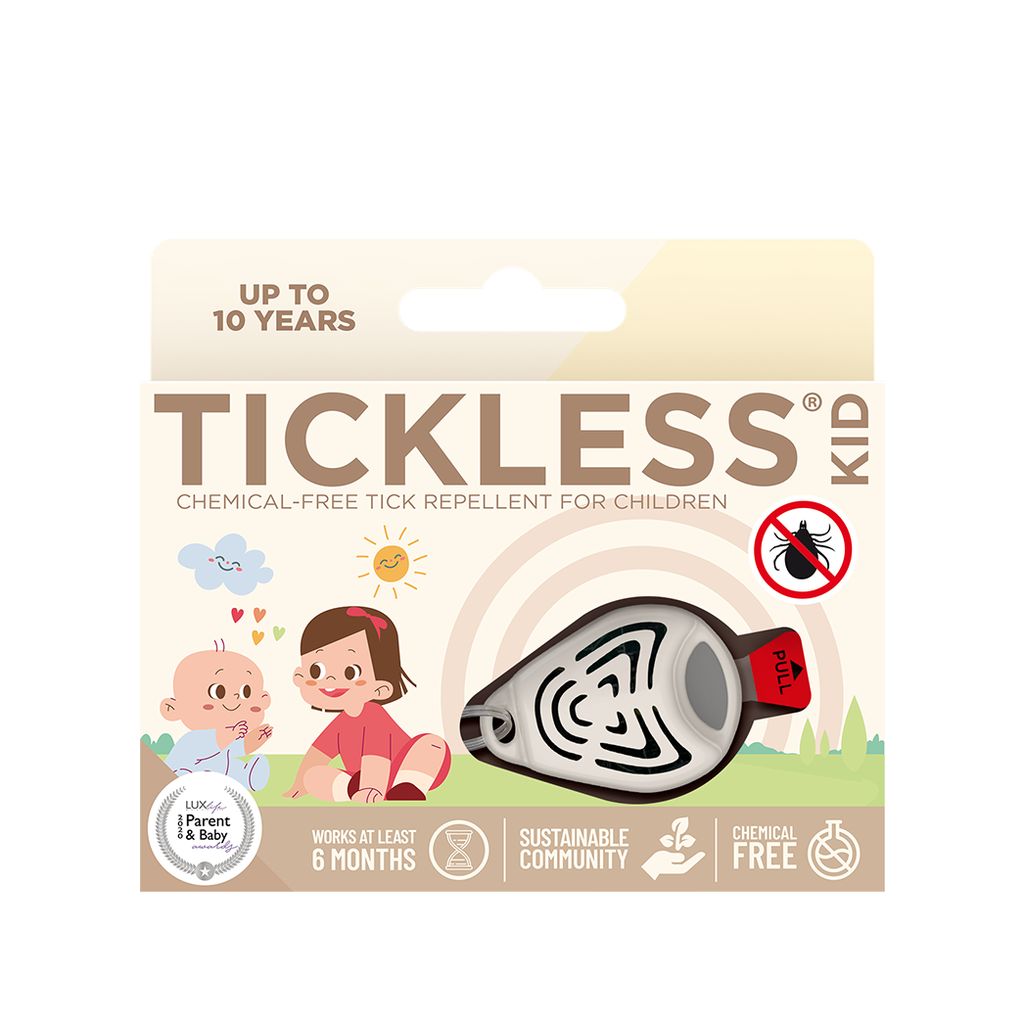 TICKLESS Kinder - Beige