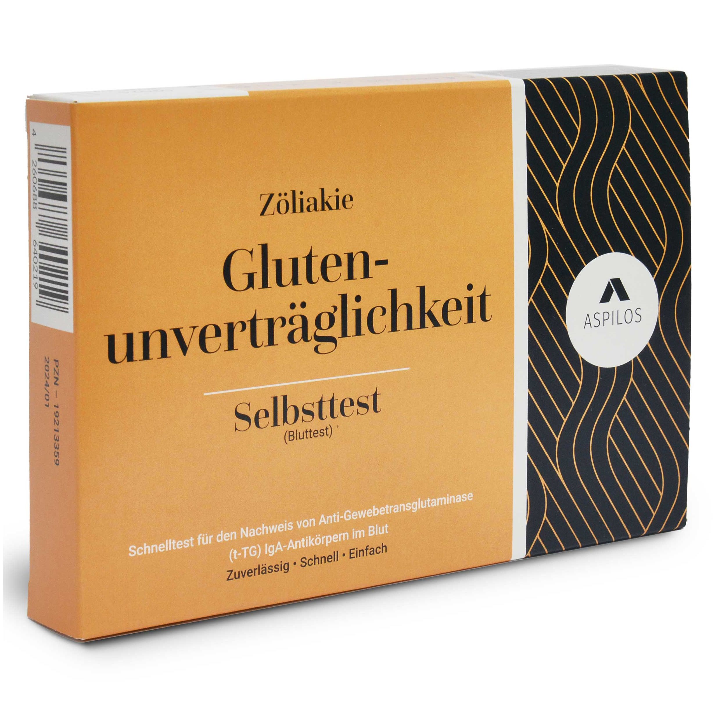 Glutenunverträglichkeit (Zöliakie) Selbsttest für Zuhause 1 St