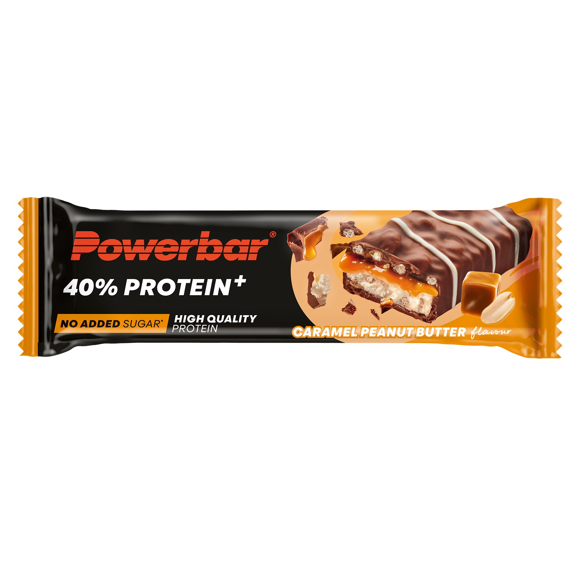 POWERBAR High Protein Riegel Caramel Peanut Butter 40% Protein + Crisp
