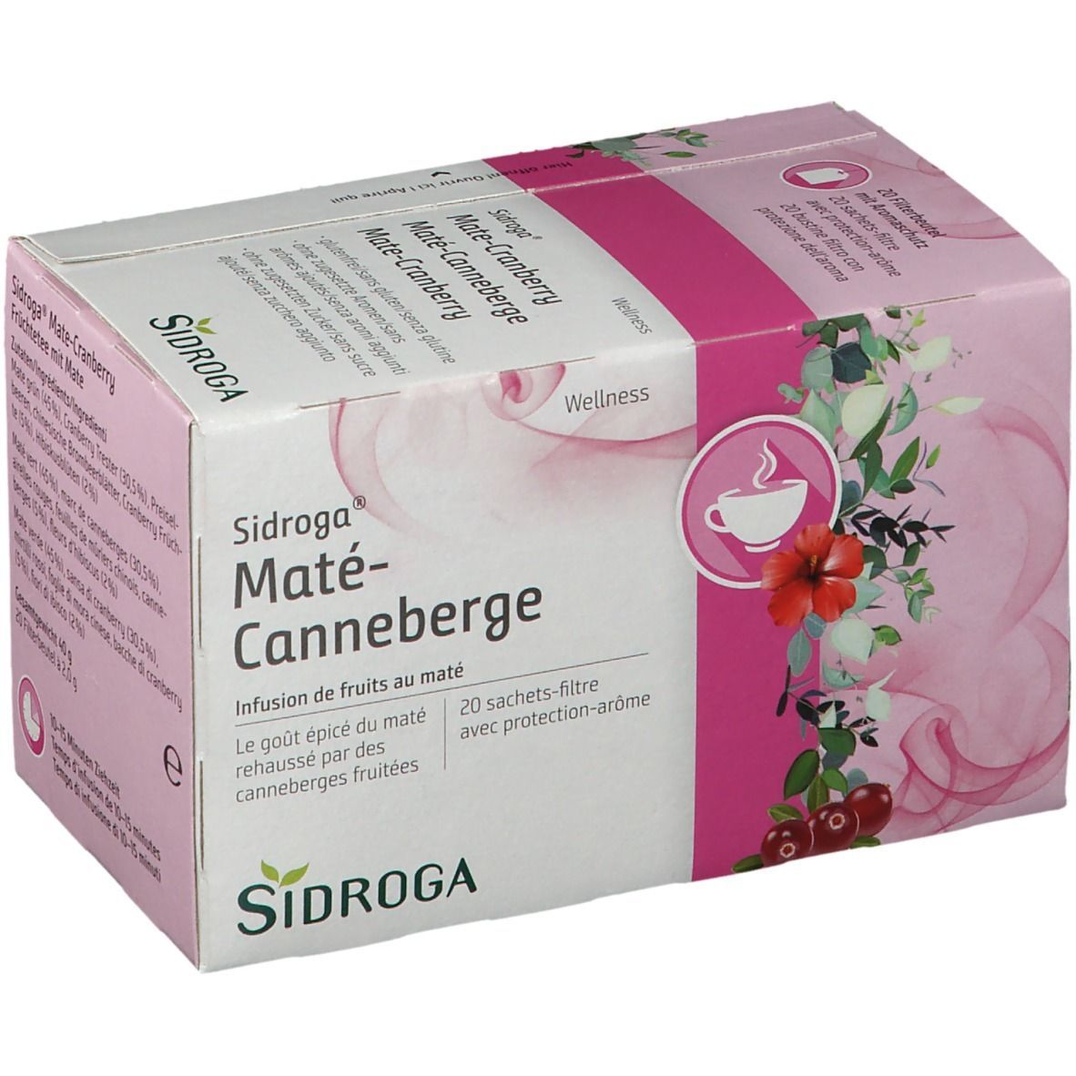 Sidroga® Wellness Mate-Cranberry Tee