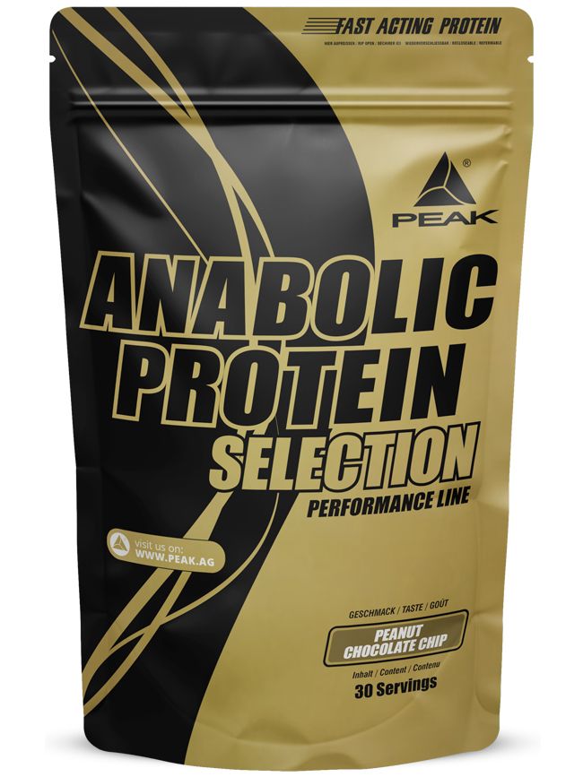 Peak Anabolic Protein Selection - Geschmack Peanut Chocolate Chip