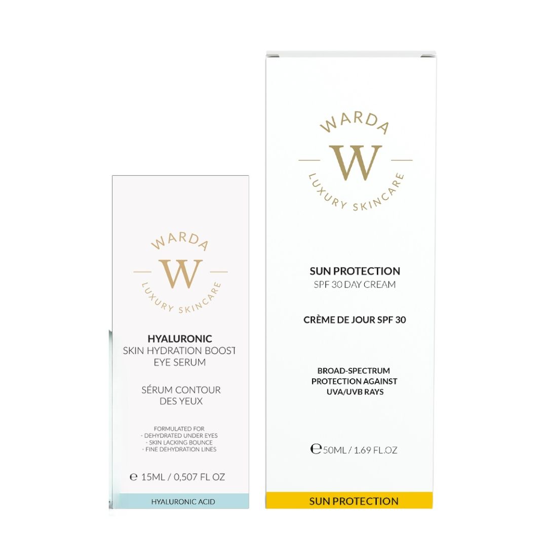 Warda Luxury Skincare Hyaluronserum + LSF 30 Tagescreme