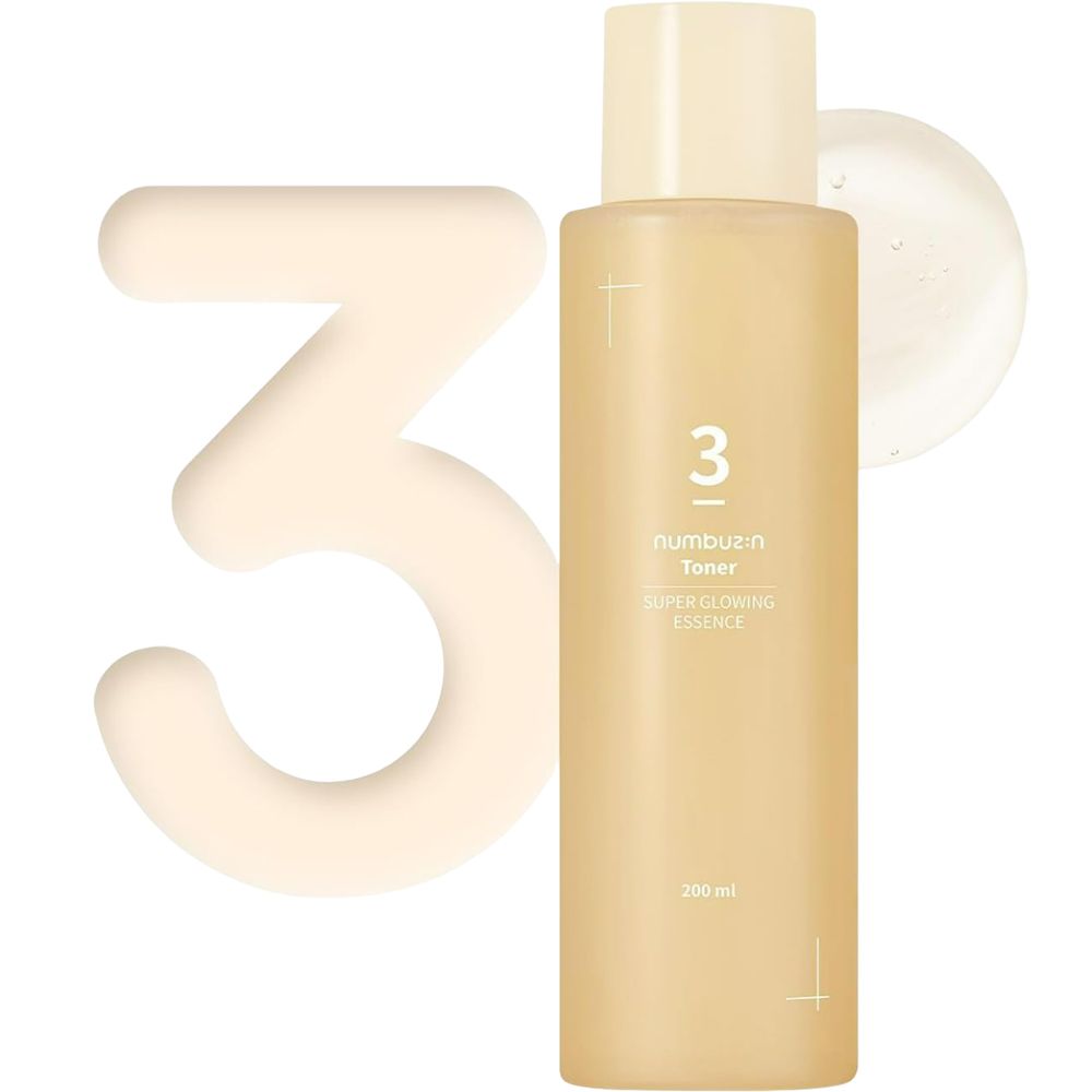 Numbuzin No.3 Super Glowing Essence Toner 200ml