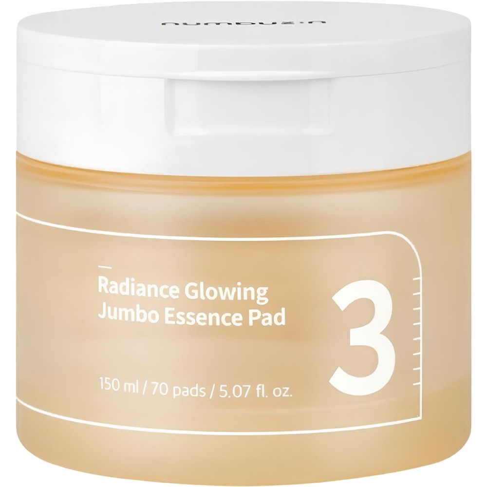 Numbuzin No.3 Radiance Glowing Jumbo Essence Pad (150ml *70ea )