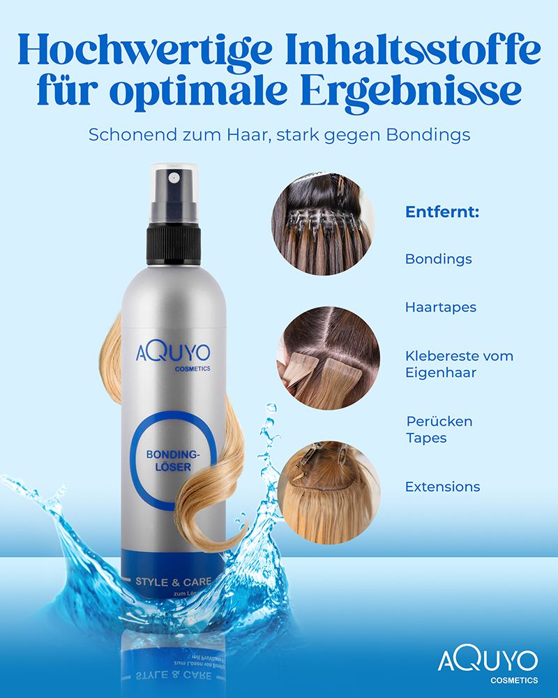 Style & Care Bondinglöser, Bonding Lösungsmittel zum entfernen von Bondings und Extensions