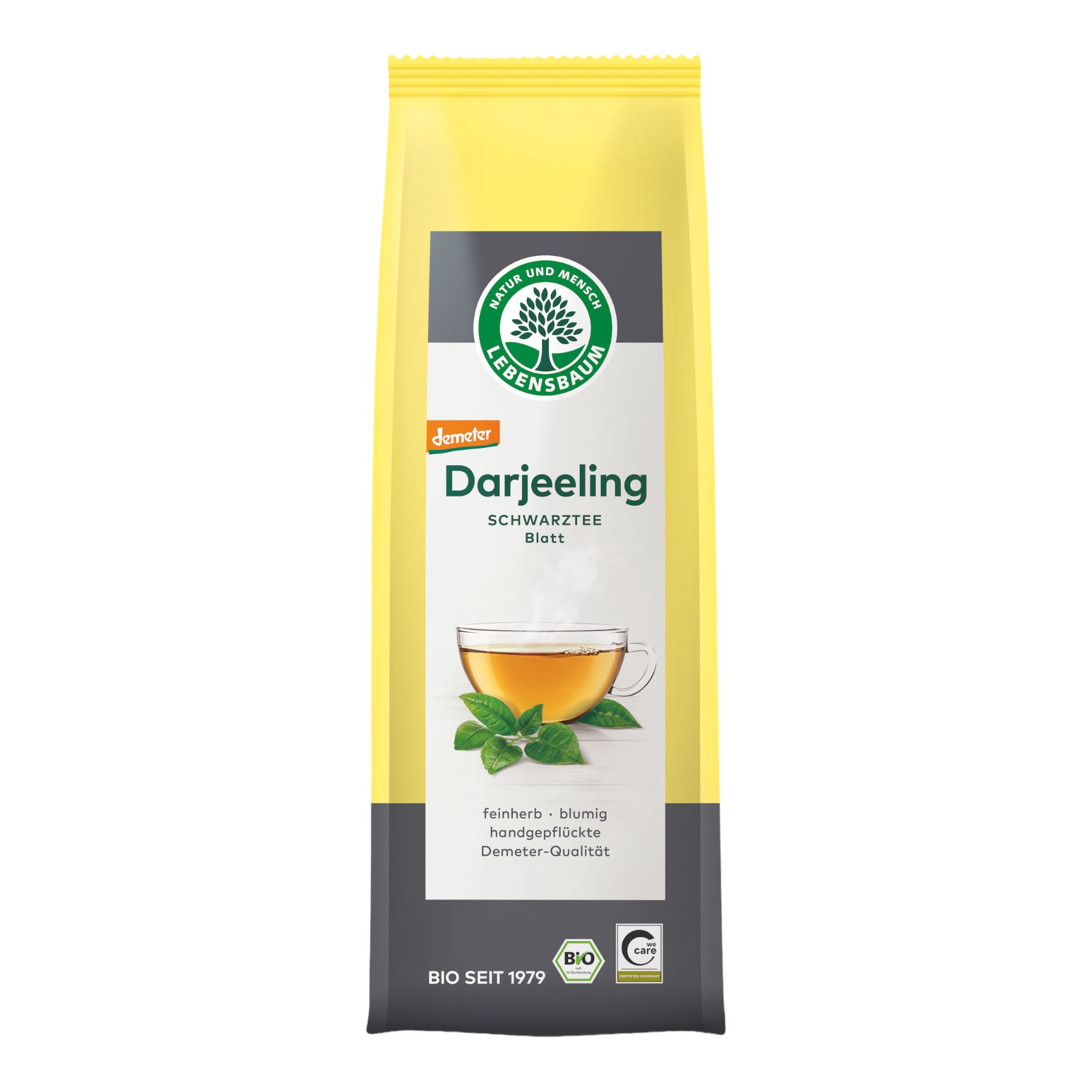 Darjeeling Schwarztee Blatt demeter 75 g Tee