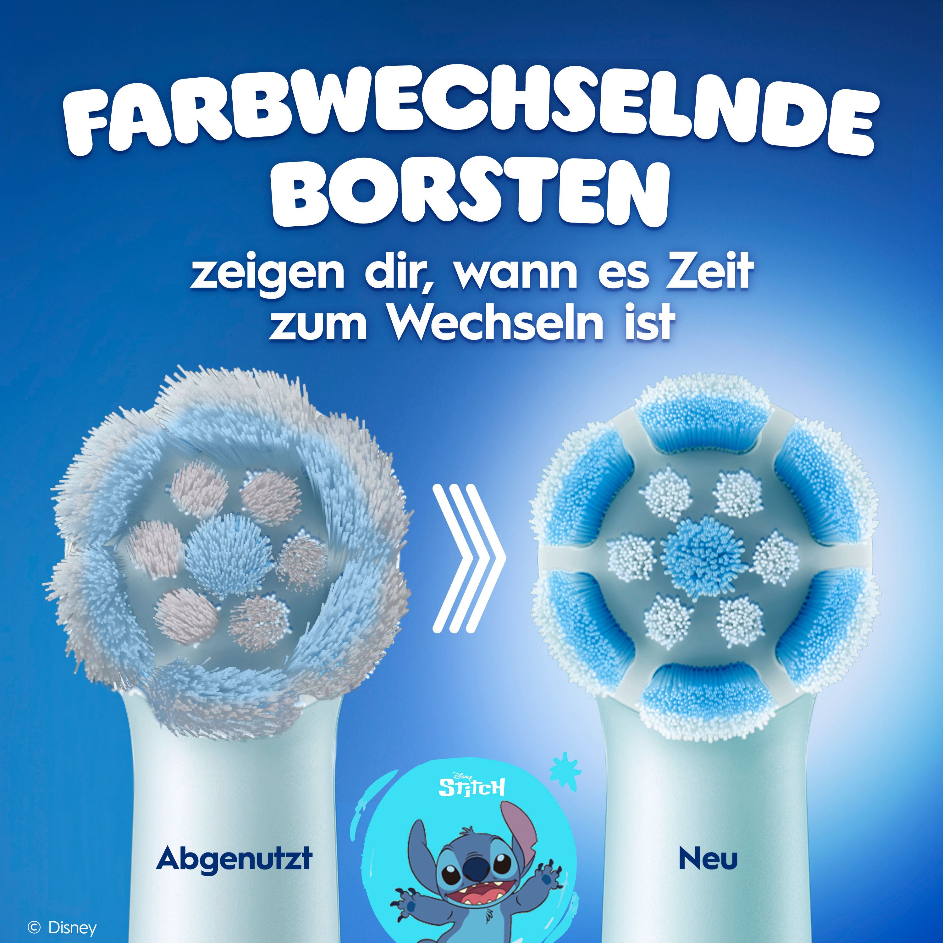 Oral-B iO Aufsteckbürsten Kids Stitch