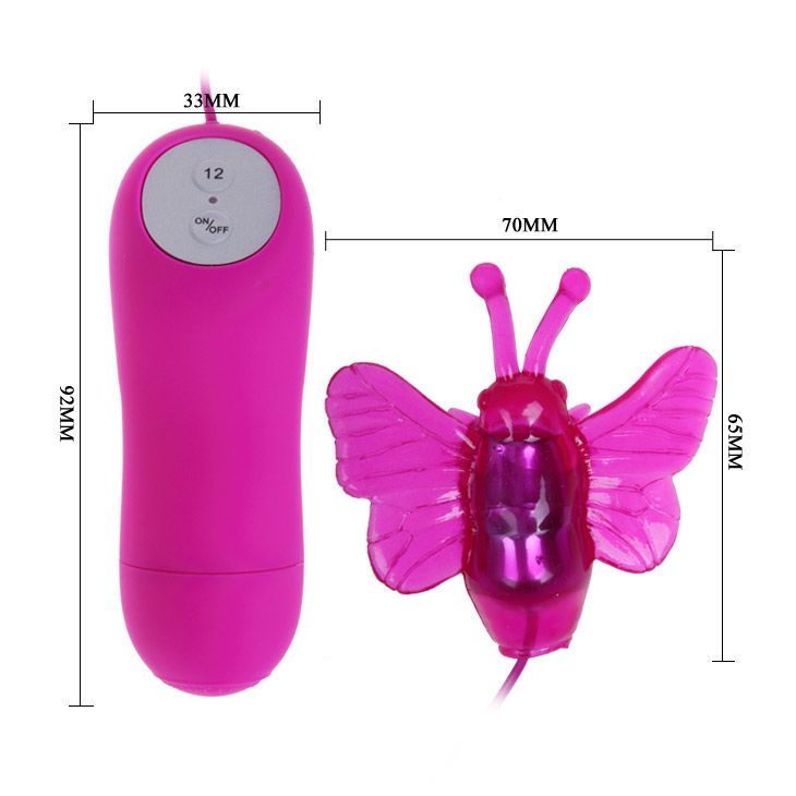 Baile - Cute Secret Butterfly Stimulator Vibrator