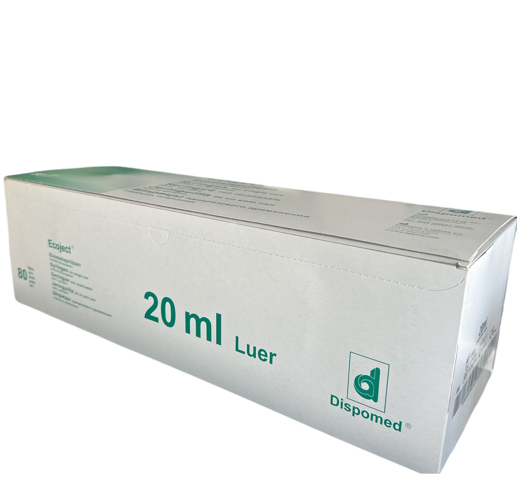 Ecoject® Einmalspritzen 20 ml