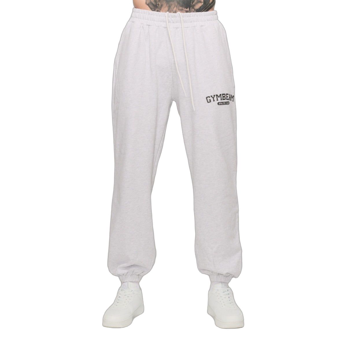 GymBeam Sweatpants Herren Oversized Varsity Grau 1 St