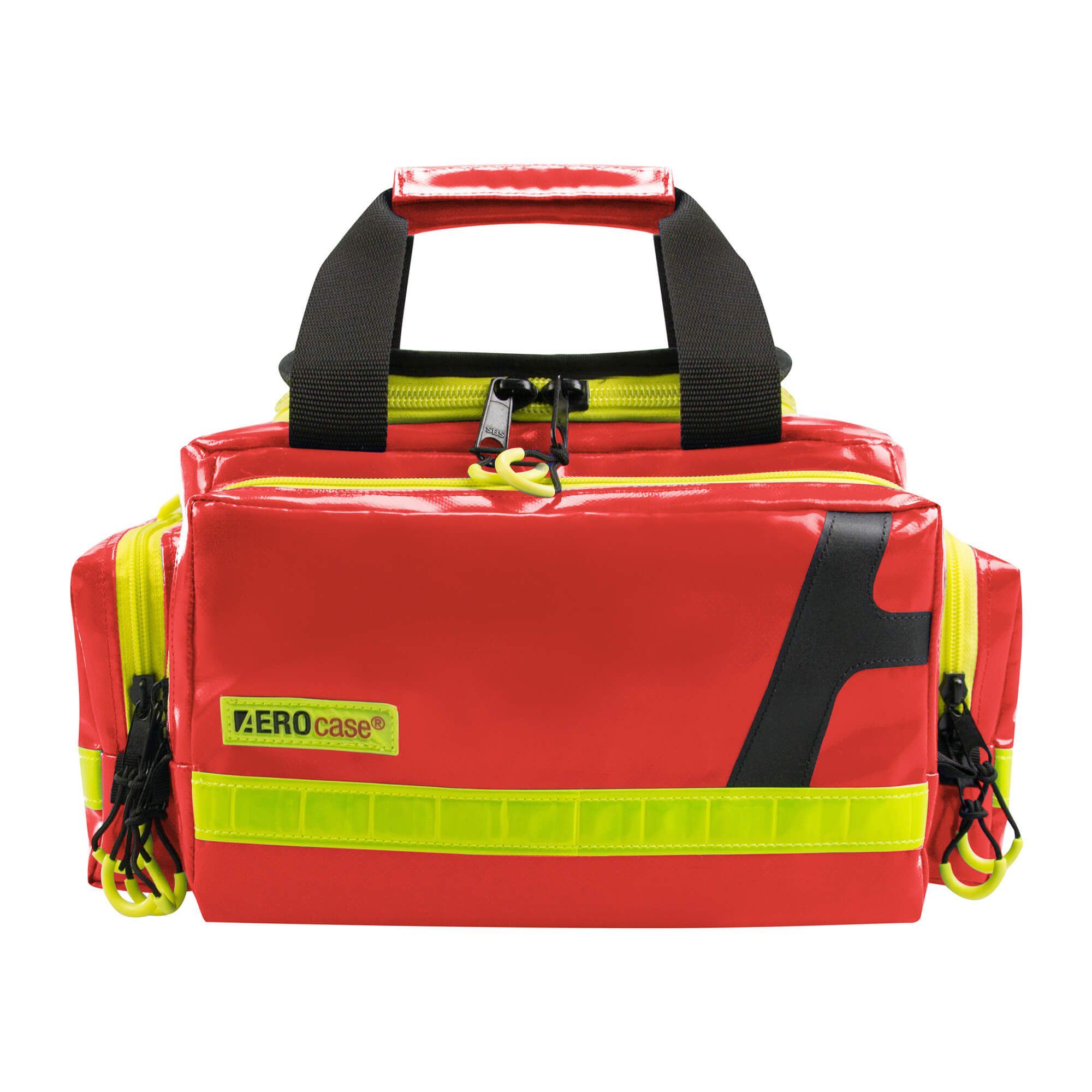 HUM AEROcase Notfalltasche Plane Größe S, signalrot