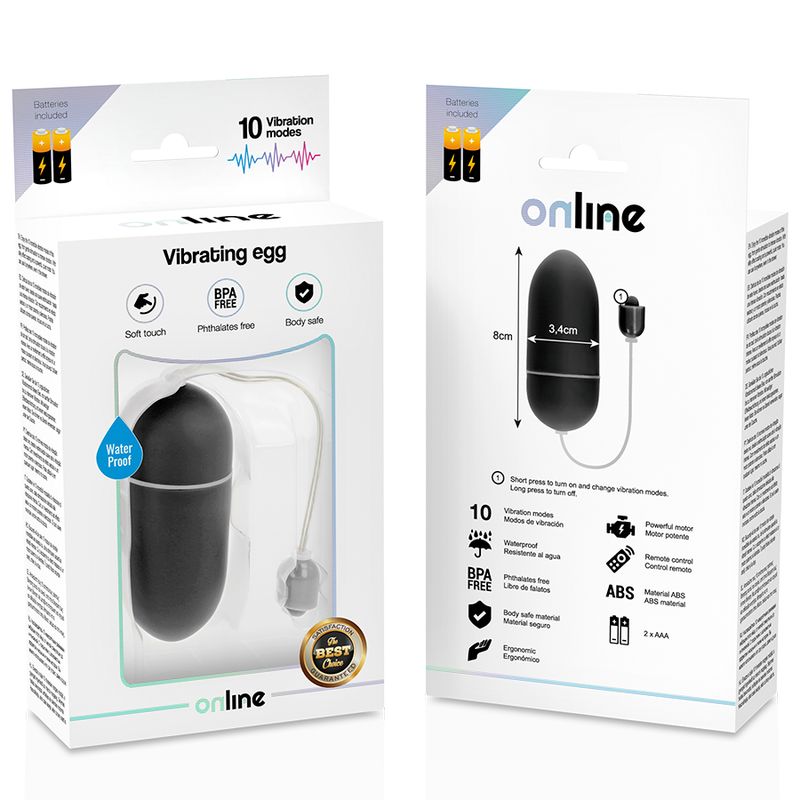 Online - Wasserdichtes Vibrationsei