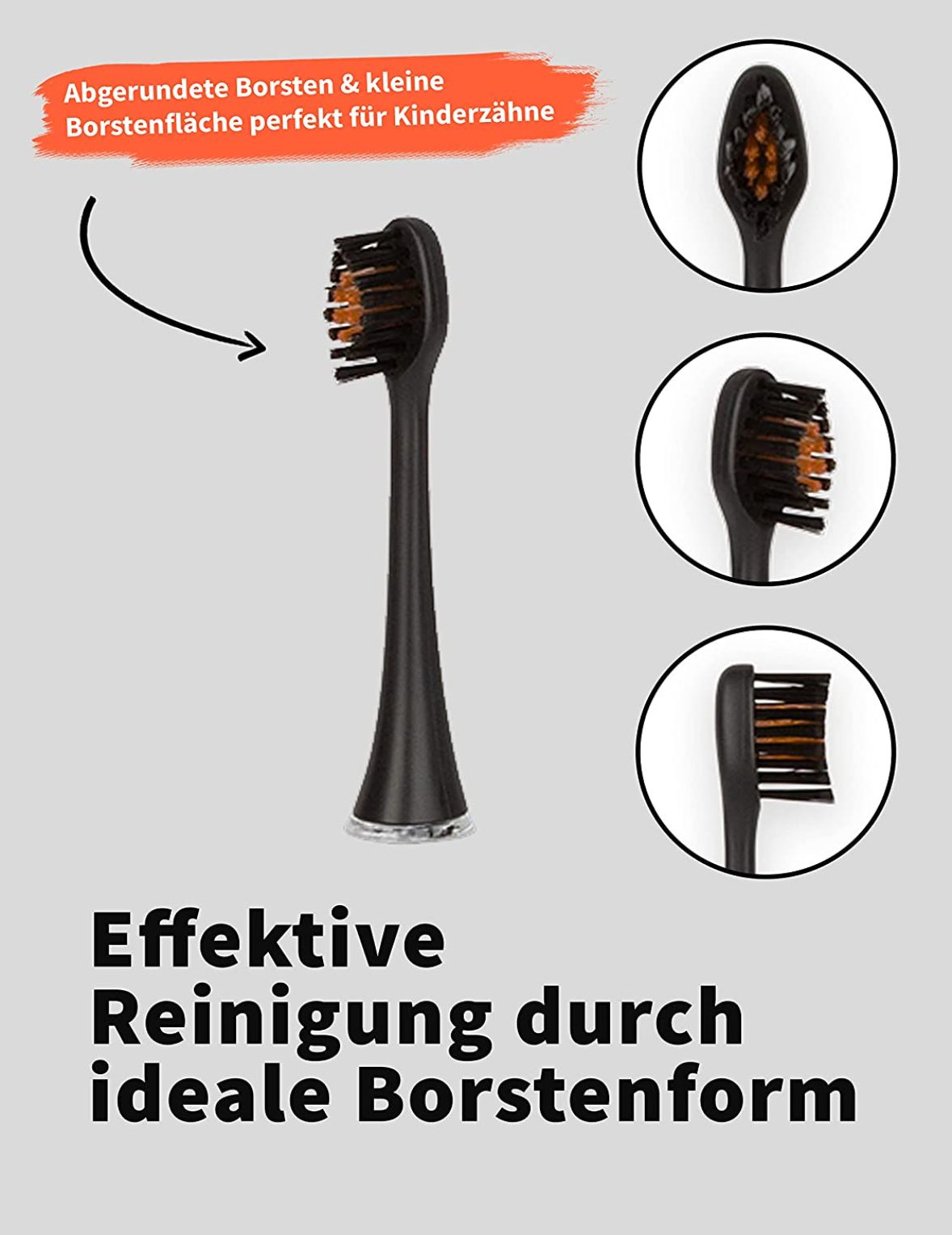 Zahnheld Bürstenkopf Basic Mini weiß (3 Stück)
