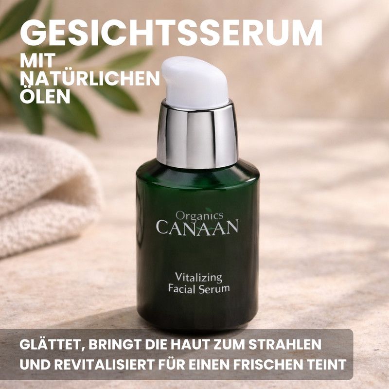 Canaan - Vitalisierendes Gesichtsserum mit Olivenöl