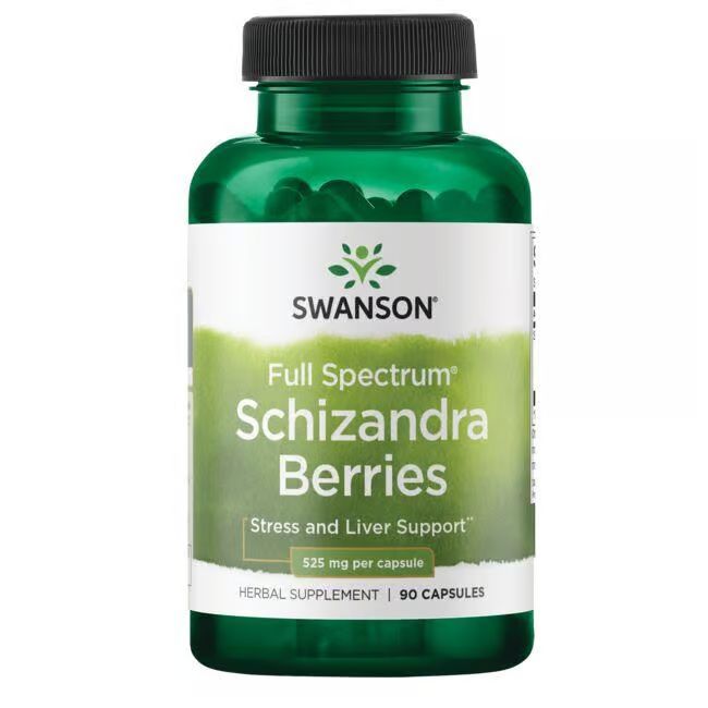 Swanson Schizandra Beeren 525 mg 90 Pc