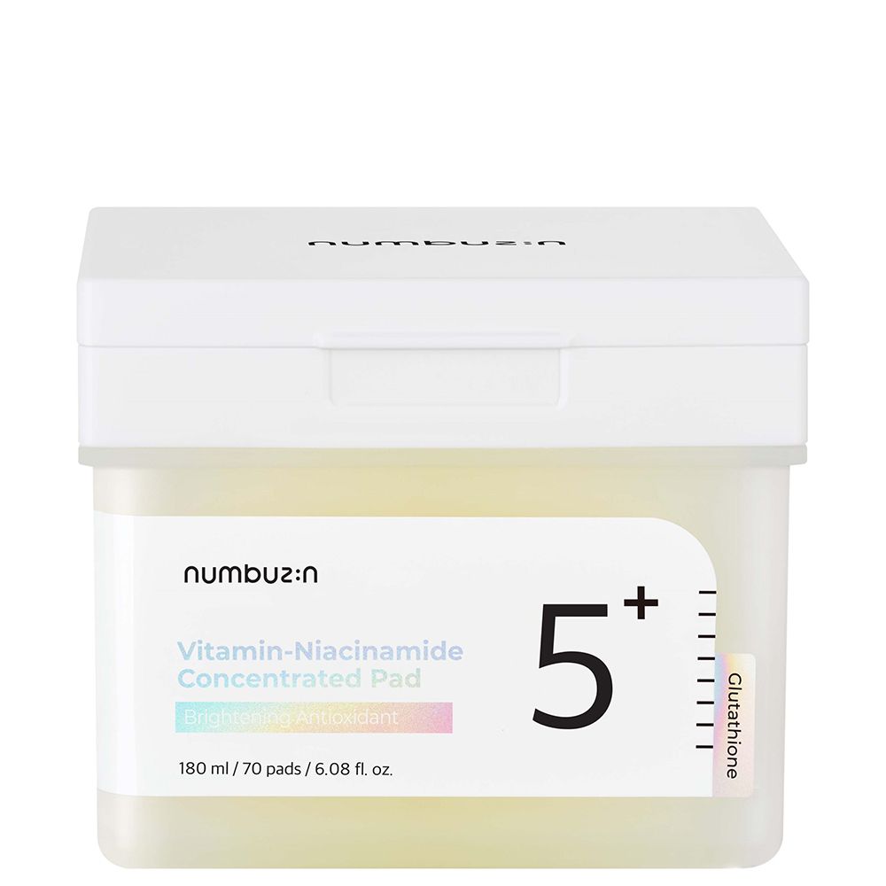 Numbuzin No.5 Vitamin-Niacinamide Concentrated Pad Behälter mit 70 Pads.