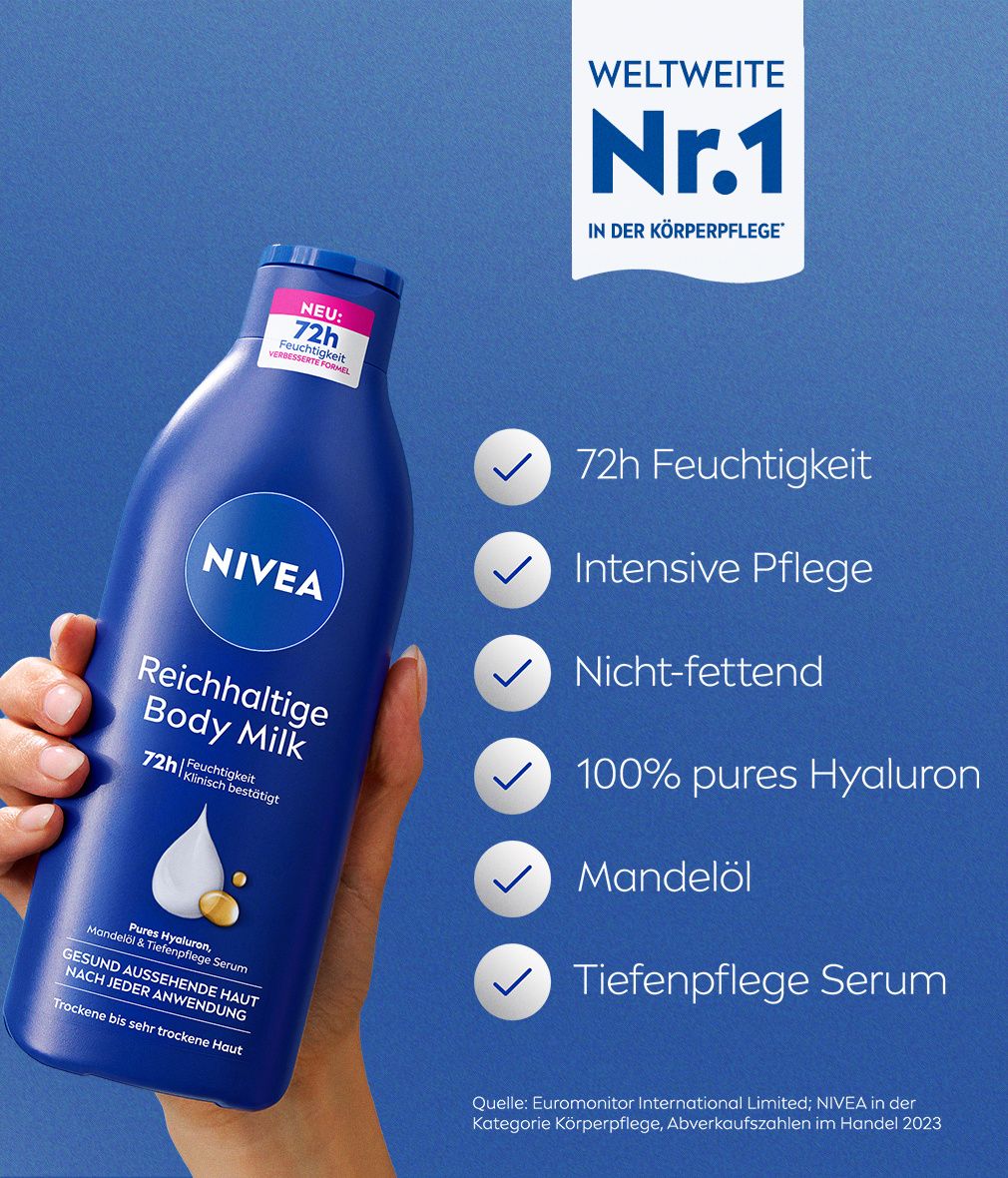 NIVEA Reichhaltige Body Milk