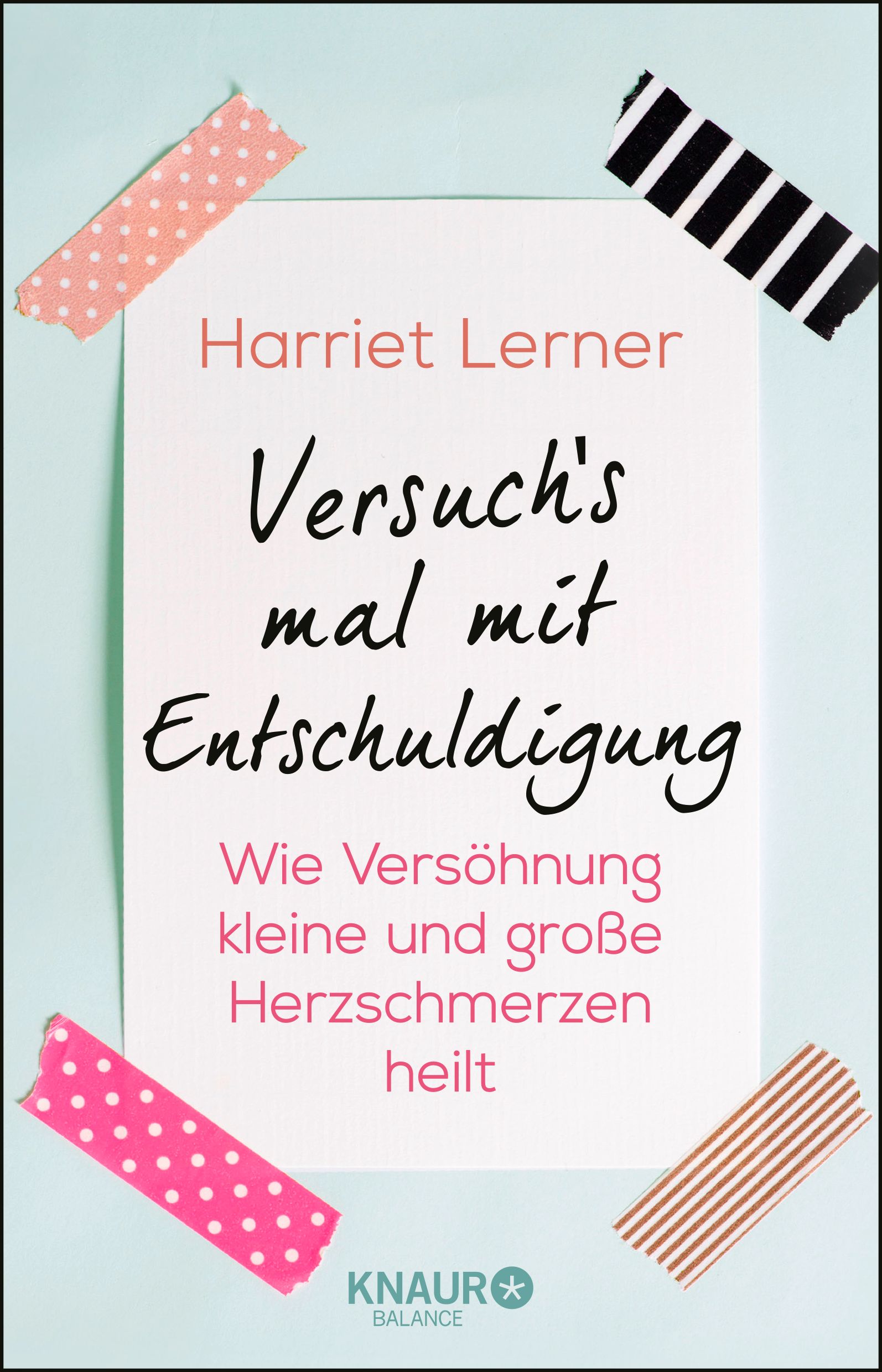 Versuch s mal mit Entschuldigung
