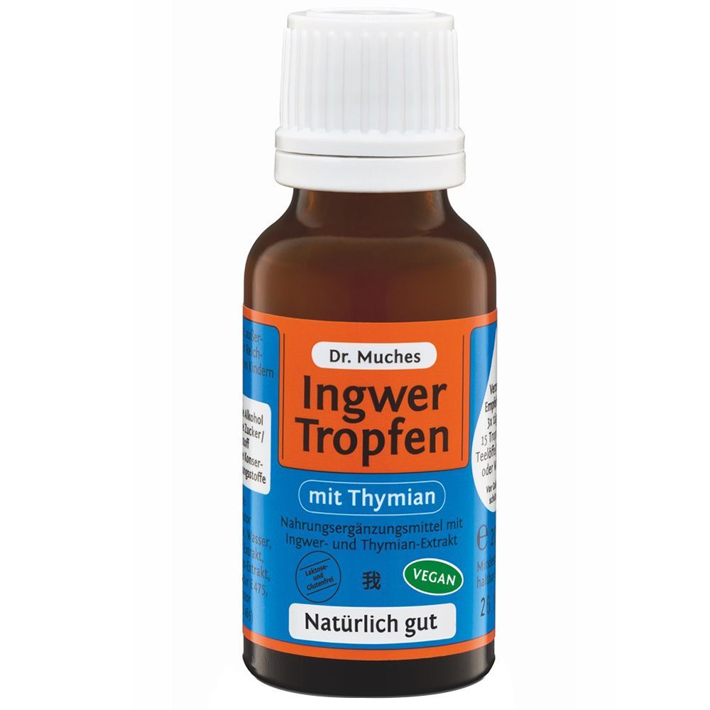 Dr. Muches Gouttes de gingembre au thym