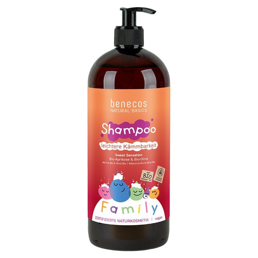 benecos Natural Basics Family Shampoo Sweet Sensation Bio-Aprikose & Bio-Olive