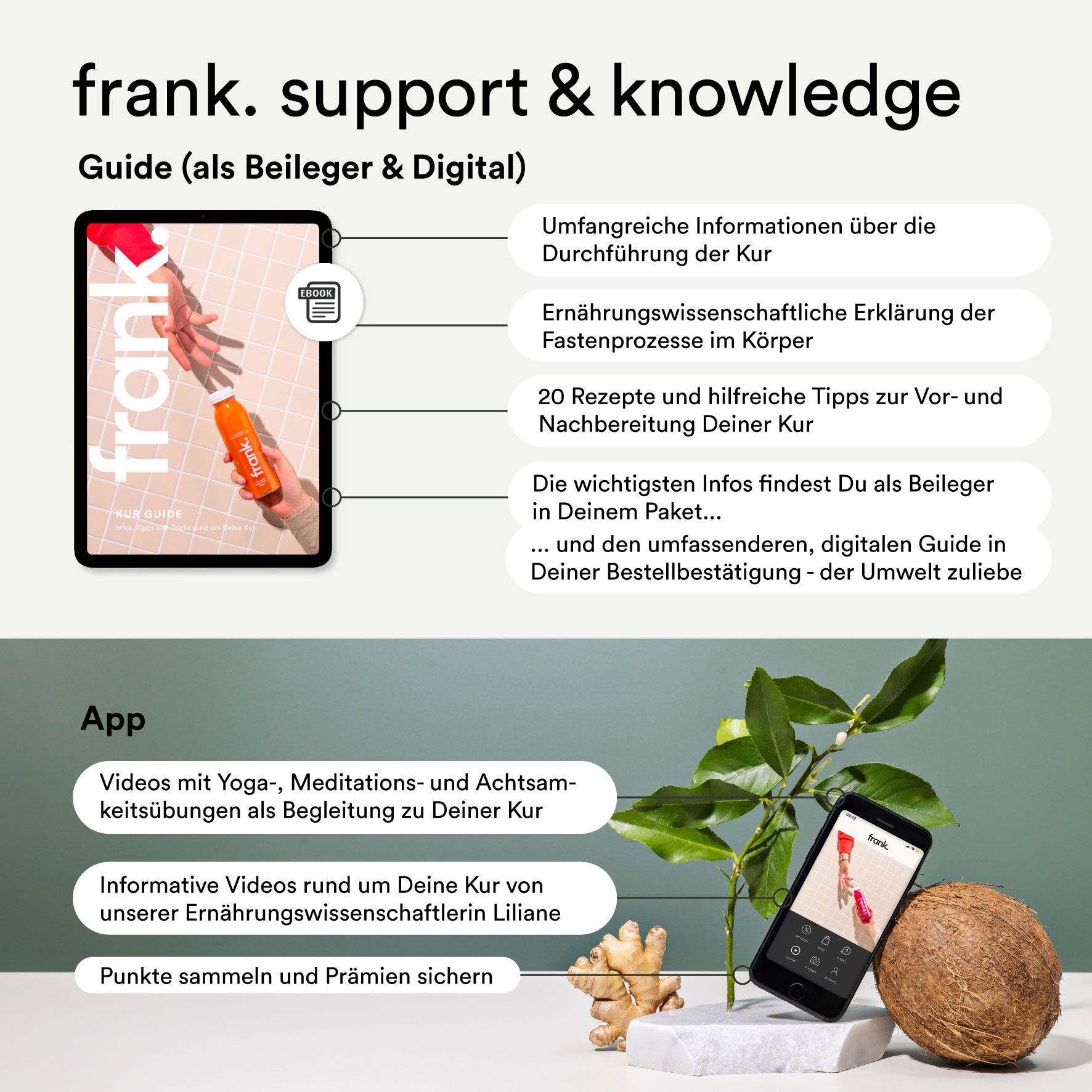 frank. 3 Tages Saftkur Starter (inkl. 4,5€ Einweg-Pfand)