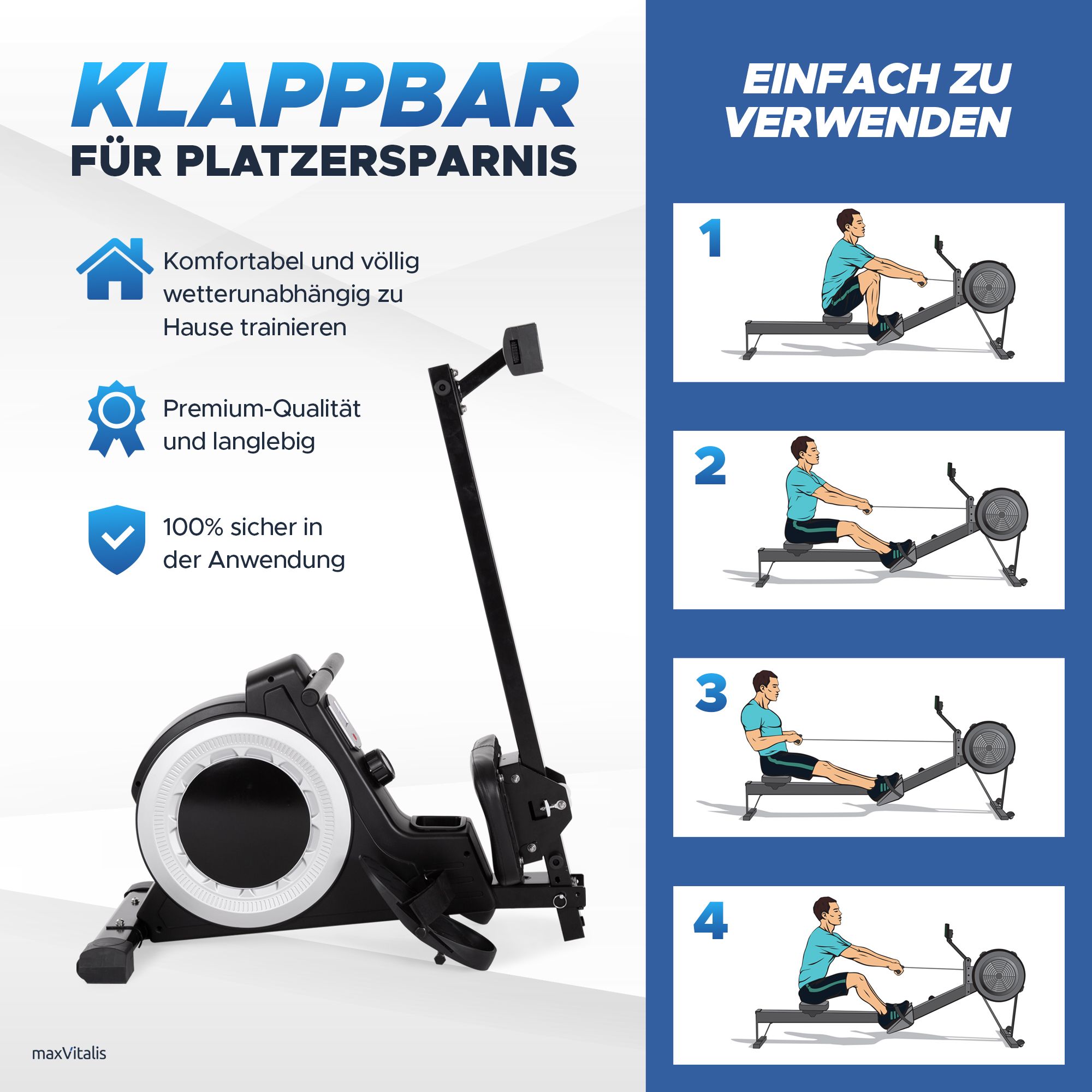 aktivshop Rudergerät aktiv »Komfort«