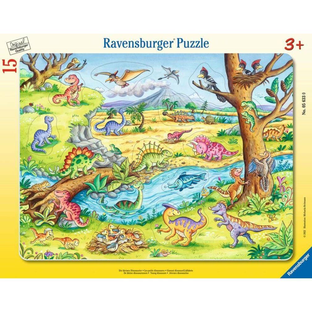 ravensburger Dinosaurier-Puzzle 15 Teile