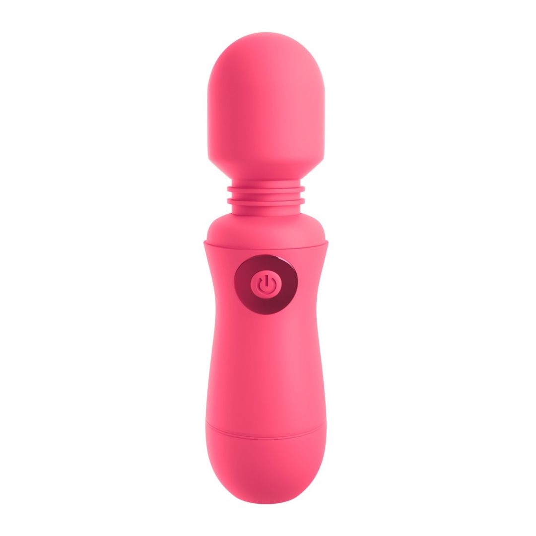 Wiederaufladbarer Massagestab '#Enjoy Vibrating Wand' | beweglicher Massagekopf