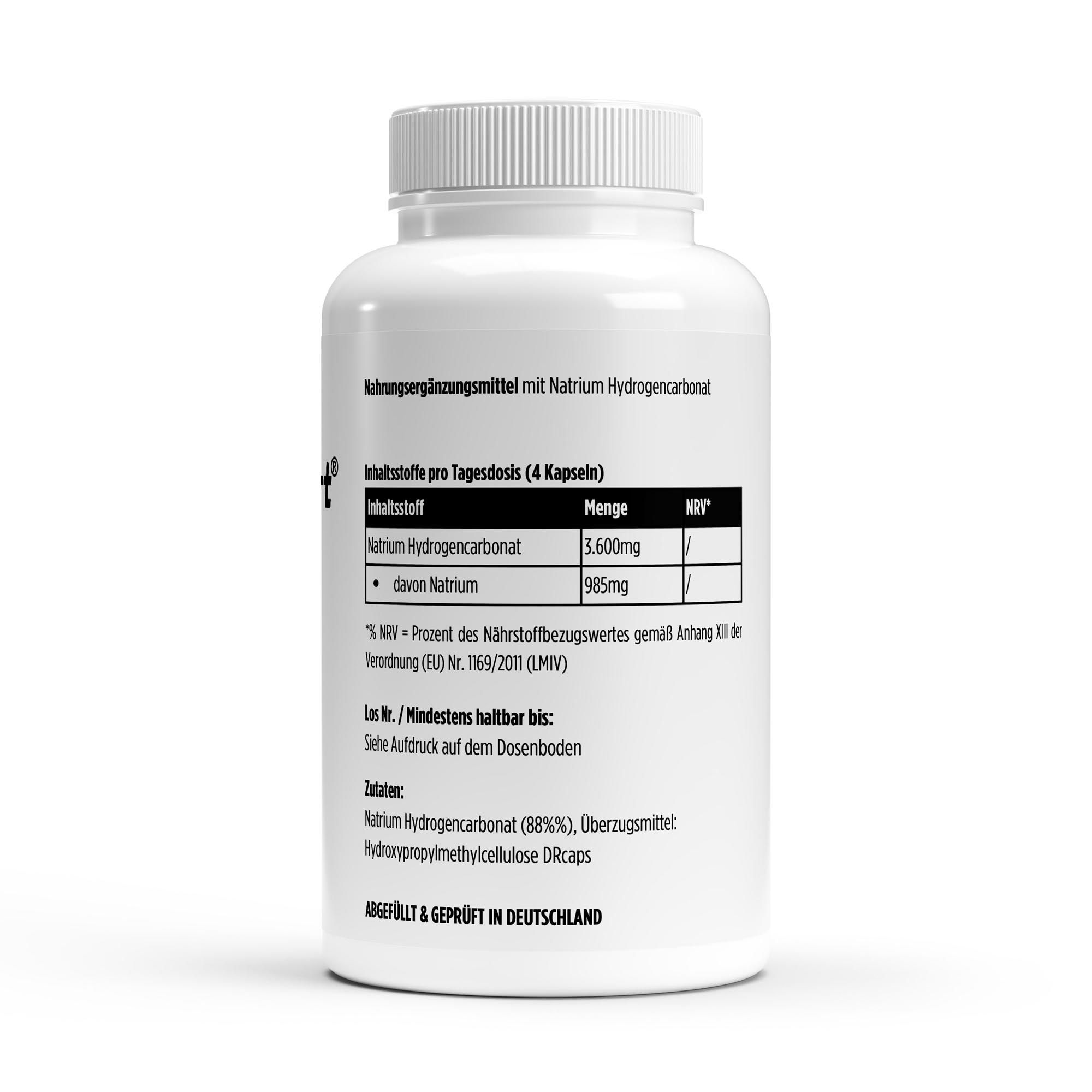 HEALTH & SPORT Natrium Magensaftresistent Kapseln – Für Säure-Basen-Haushalt