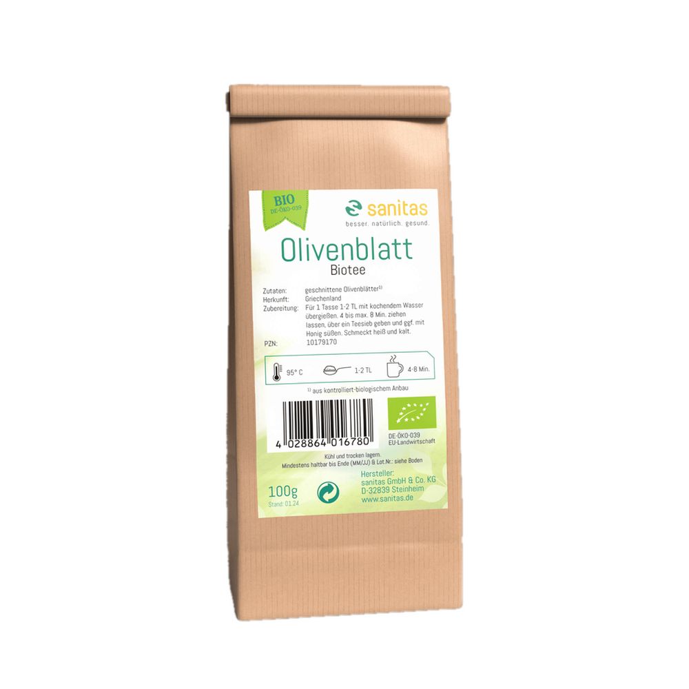Olivenblatt Biotee 100 g Tee