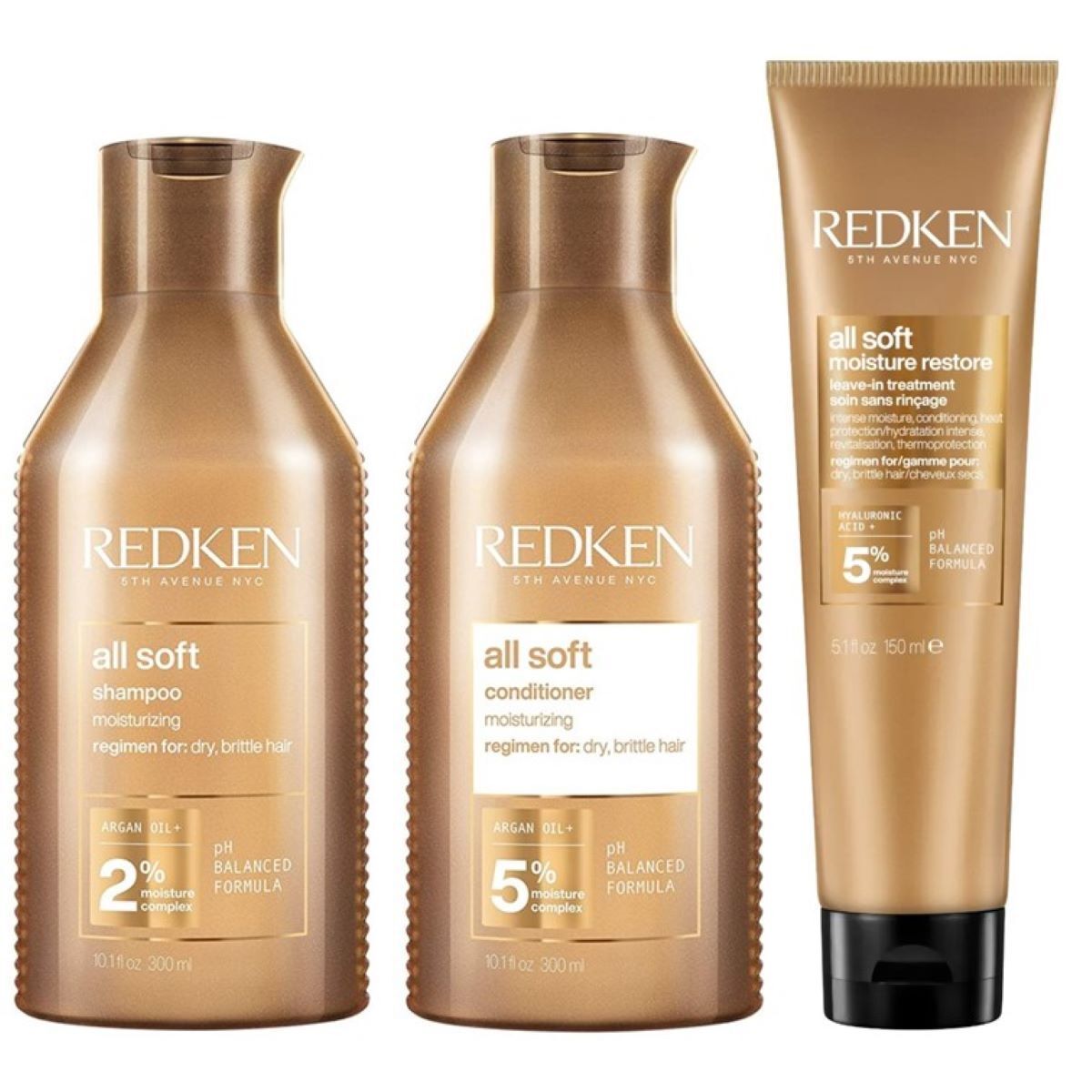 Redken All Soft Bundle Leave-In 750 ml