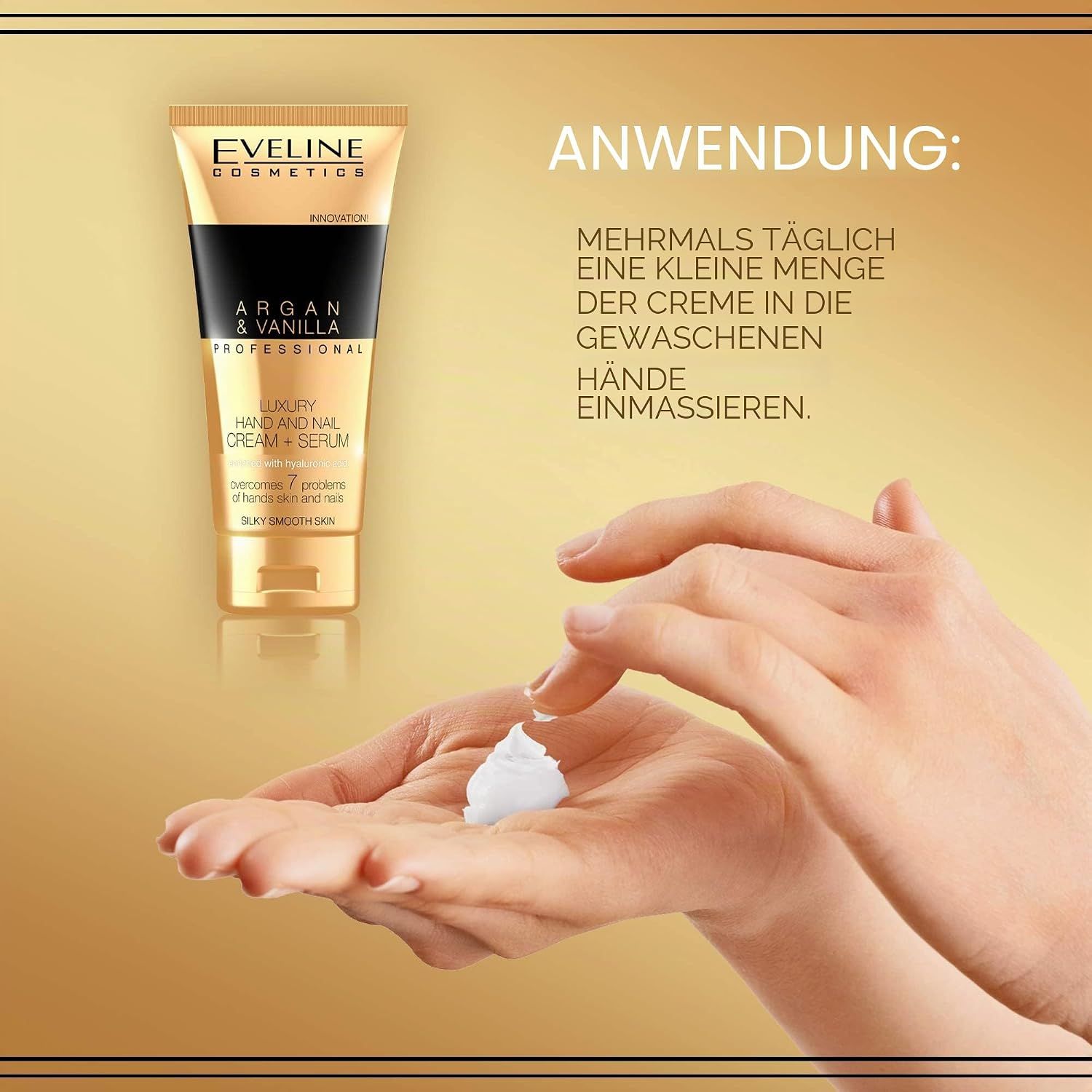 Eveline Argan Vanille Hand- und Nagelcreme