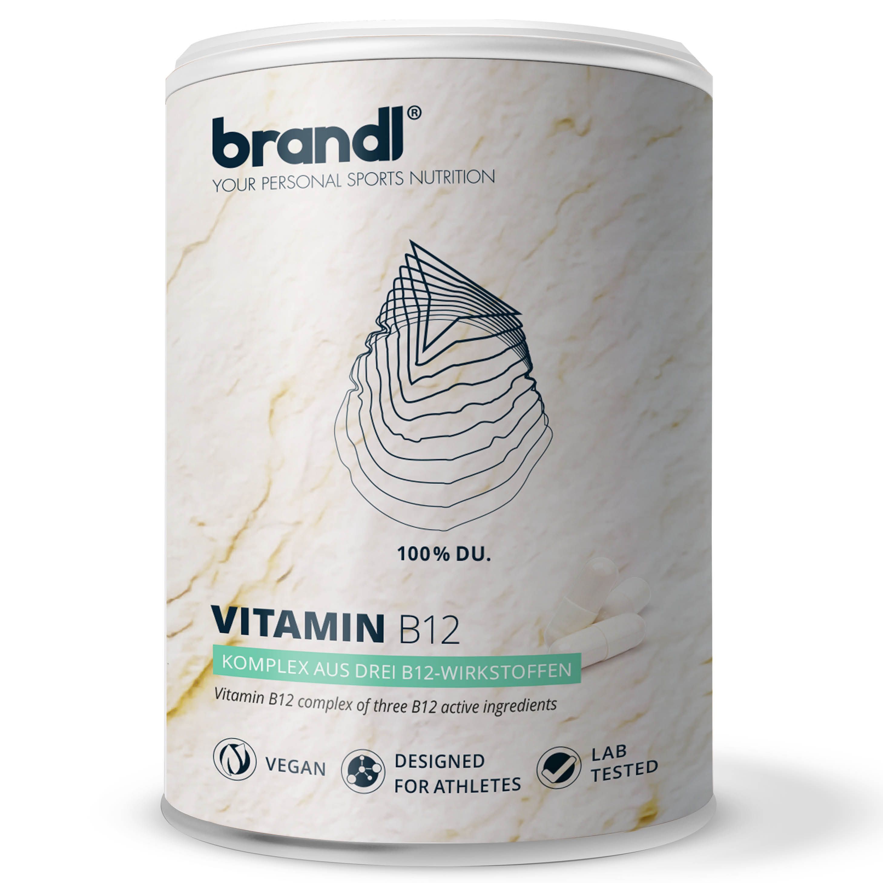 brandl® Vitamin B12 aus 3 Aktivformen vegan