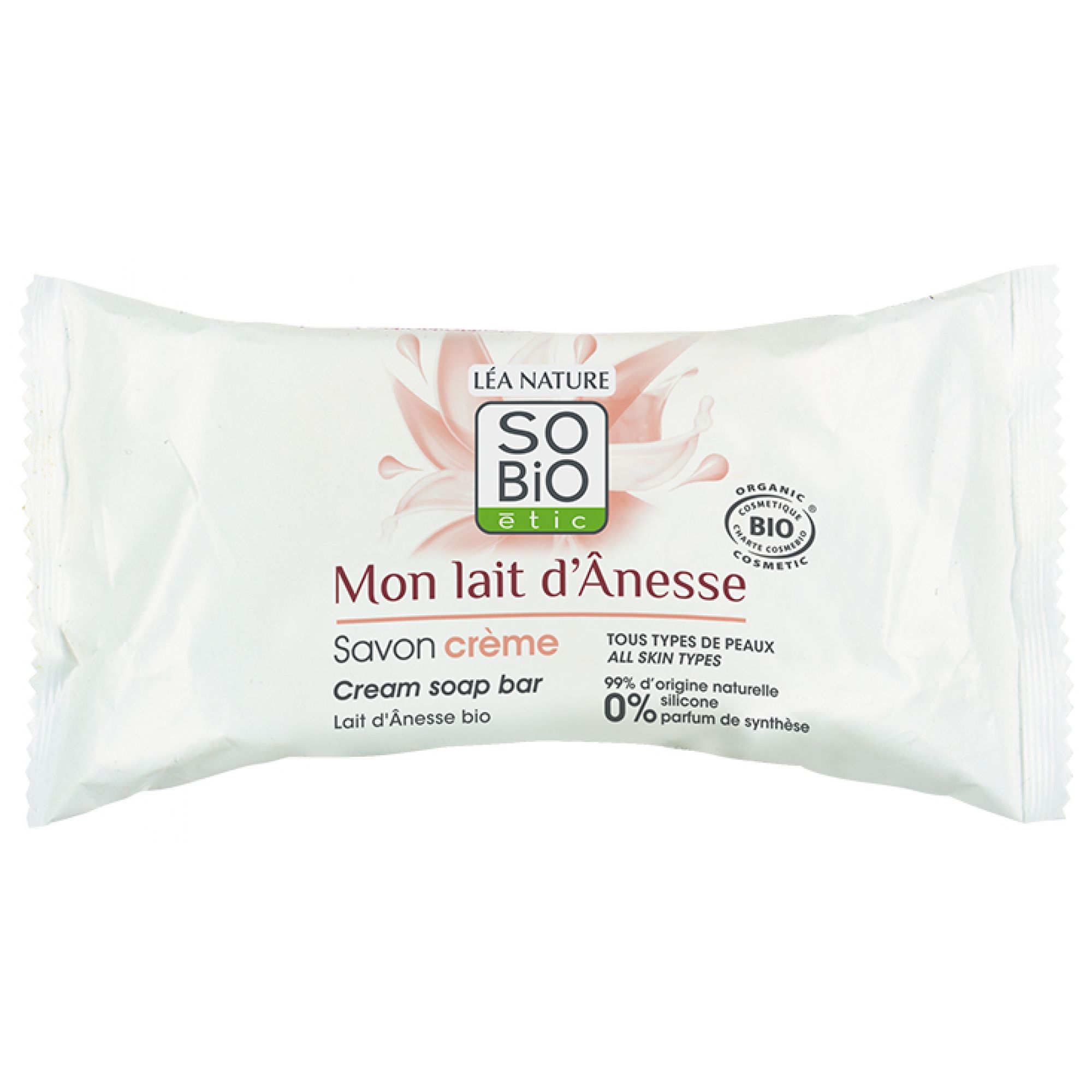 Léa Nature SO BIO étic Mein Eselmilch Seifancreme Bio 12x5,9x2,8 cm