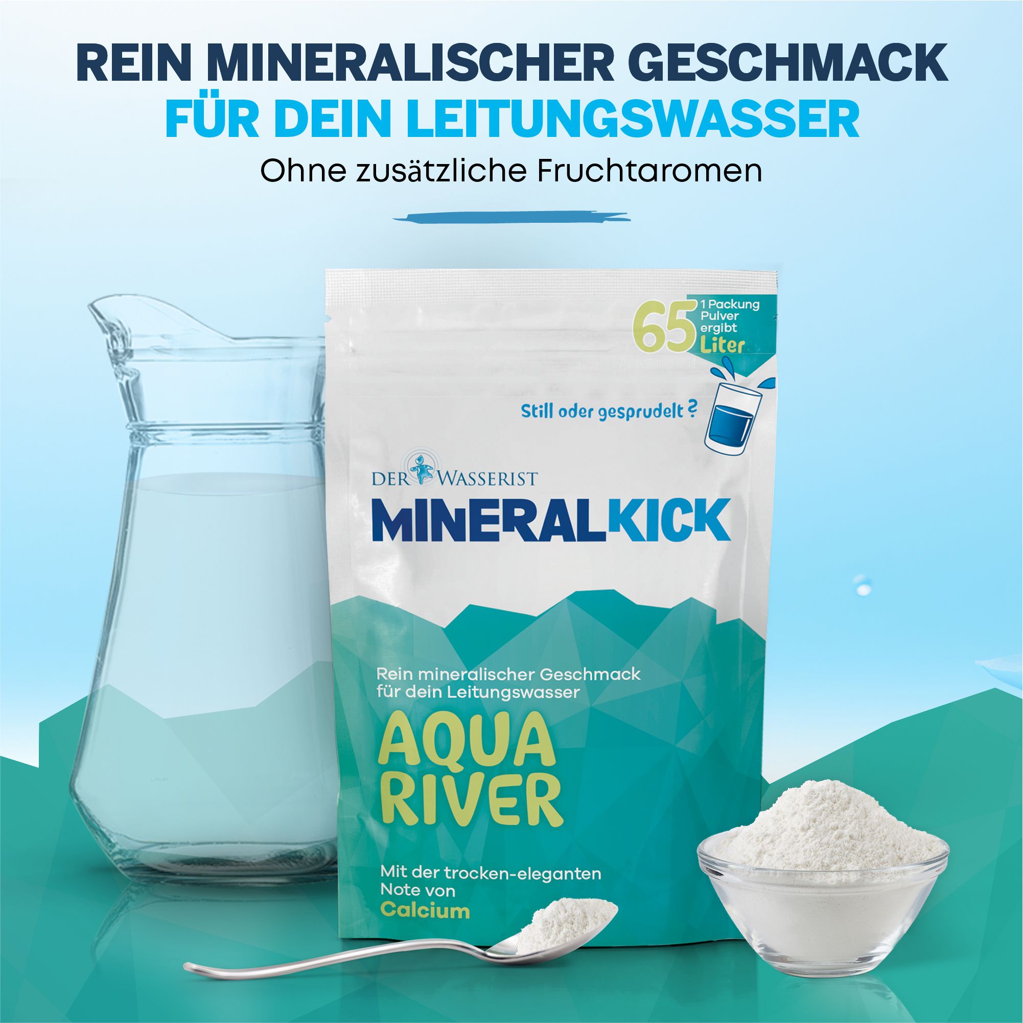 Der Wasserist MineralKICK AQUA RIVER