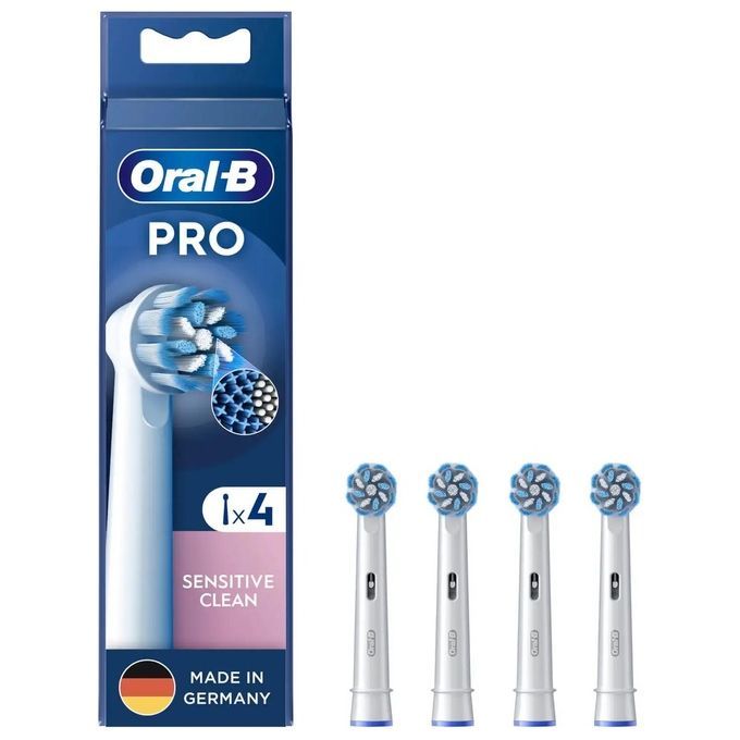 Oral-B  Aufsteckbürsten 4 Stück PRO Sensi Ultrathin weiß