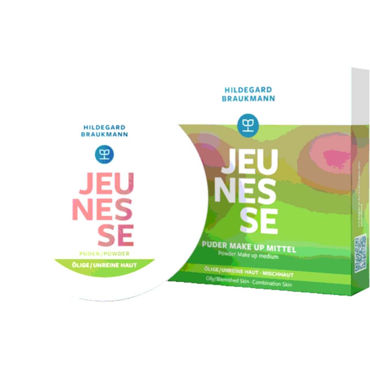 Hildegard Braukmann, Jeunesse Puder Make Up