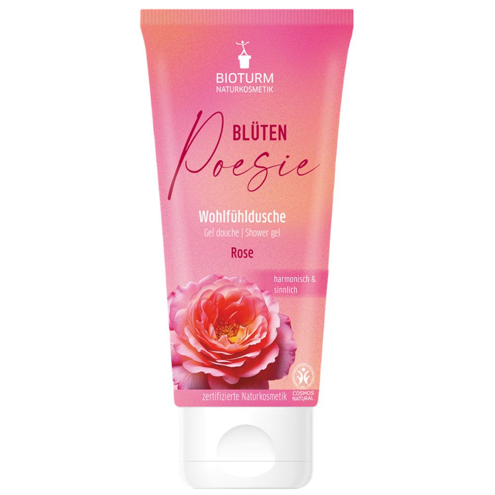 Bioturm Blüten-Poesie Wohlfühldusche Rose 200 ml