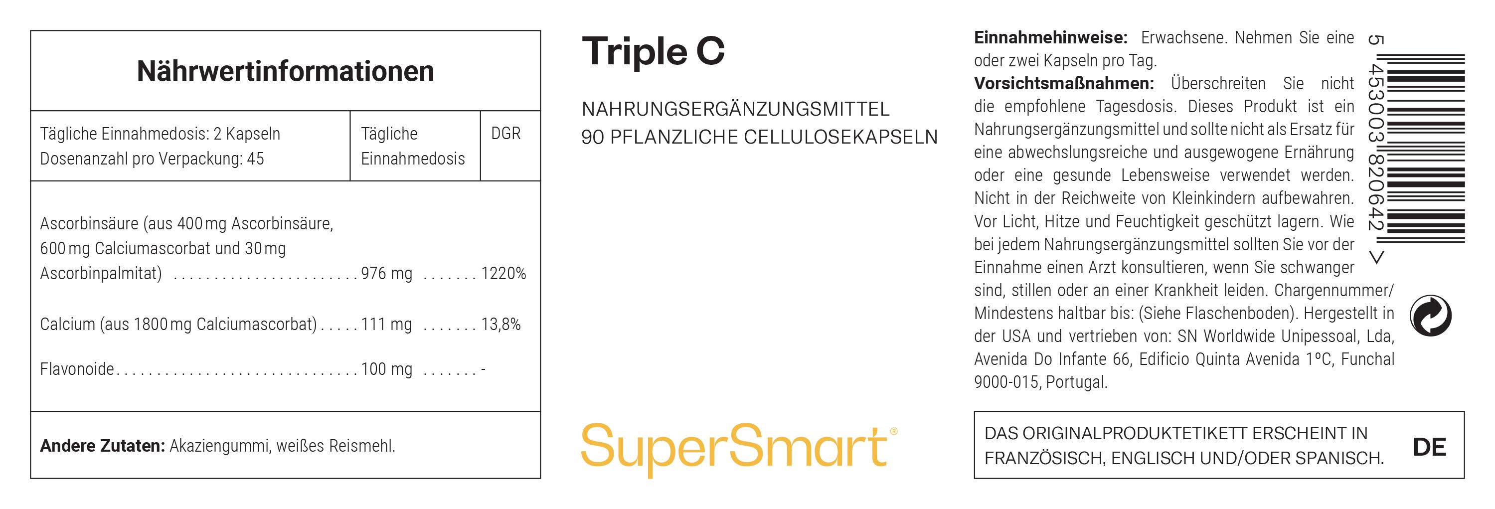 Dreifaches C (Triple C) - SuperSmart