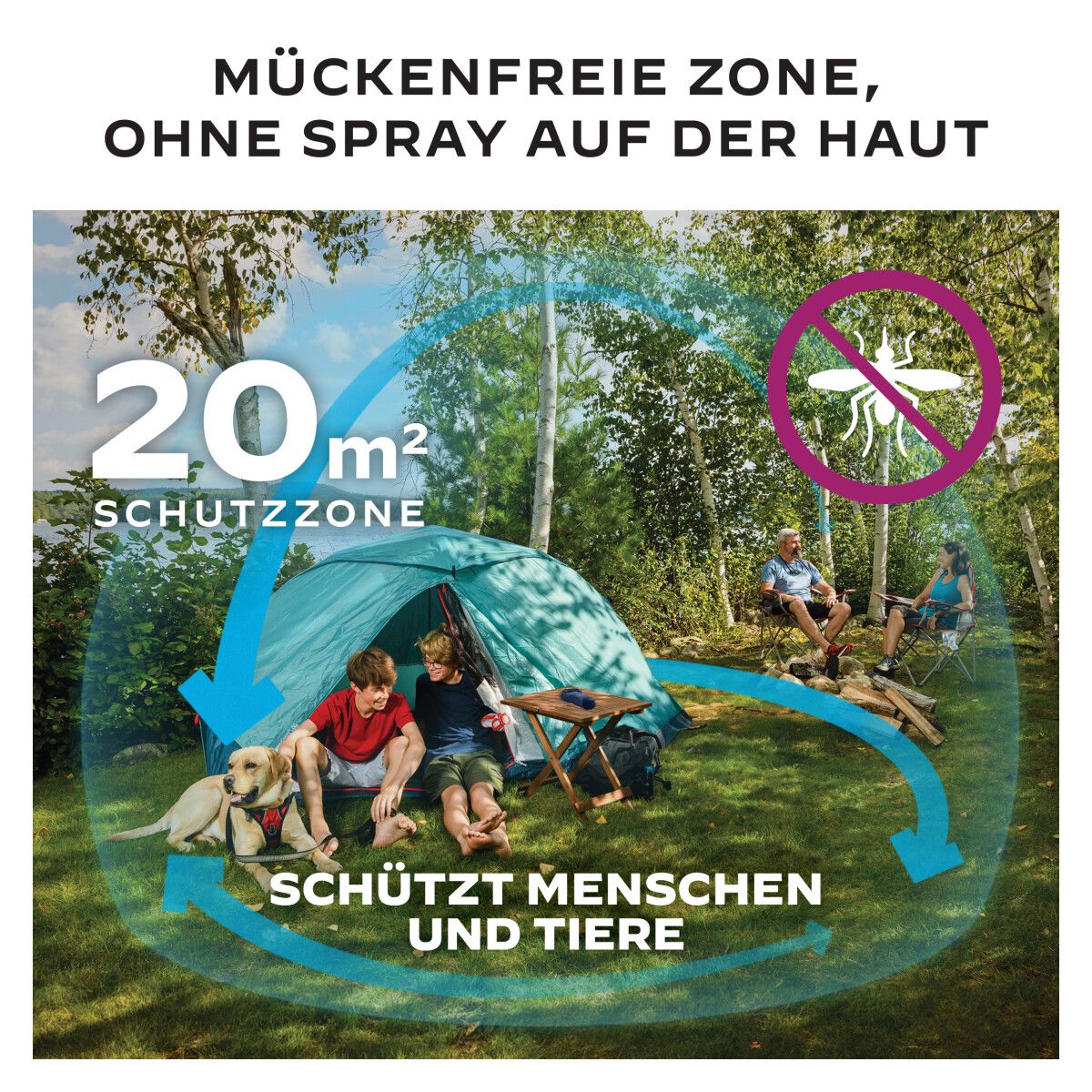 Thermacell Mückenabwehr Protect - Mückenschutz Standgerät