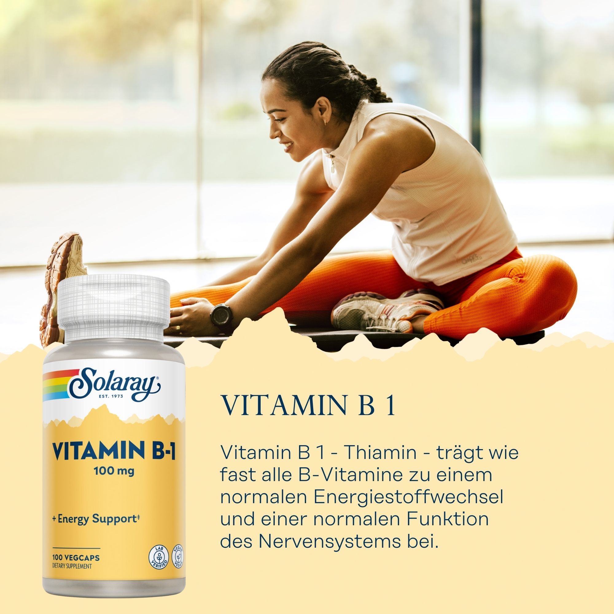 Solaray Vitamin B1 100 mg