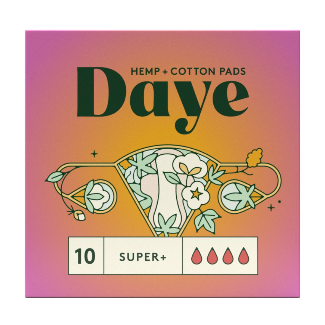 Daye Bio-Hanf-Mix Binden – Super+ Saugstärke