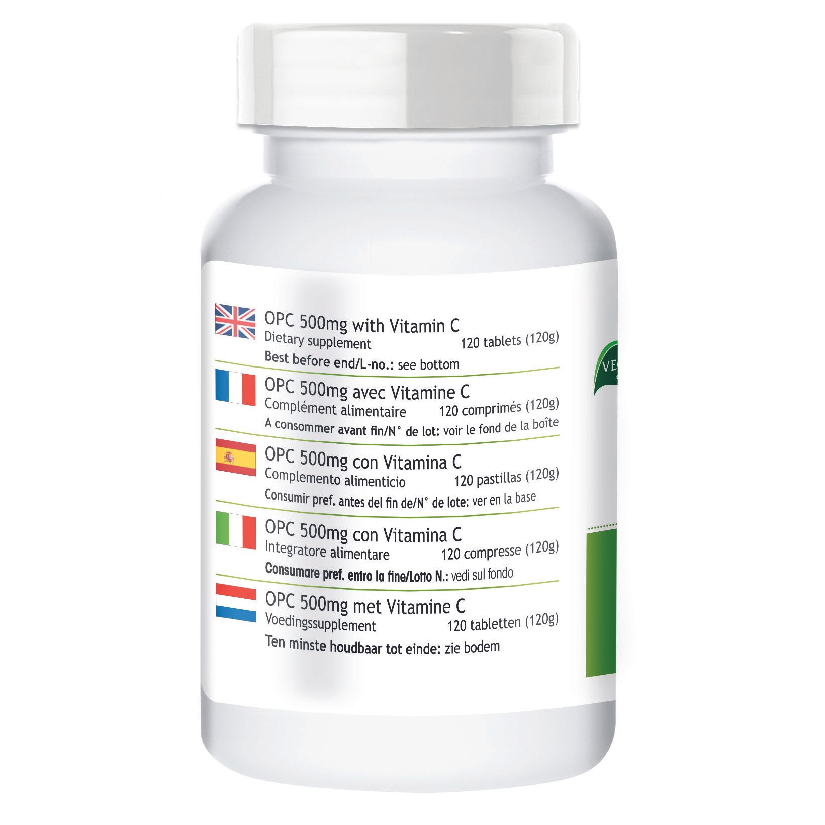 Warnke Vitalstoffe | OPC 500mg mit Vitamin C