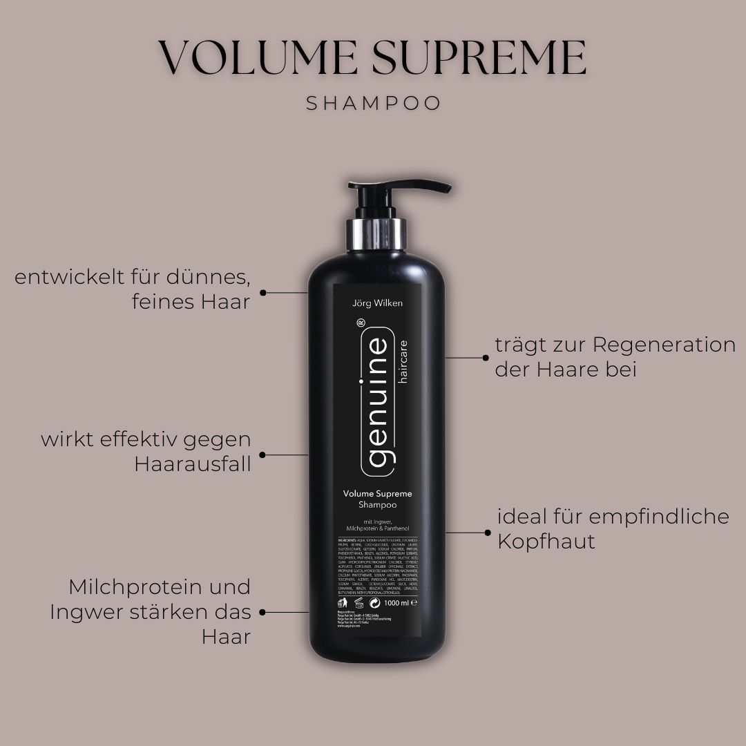 genuine haircare - Volume Supreme Shampoo