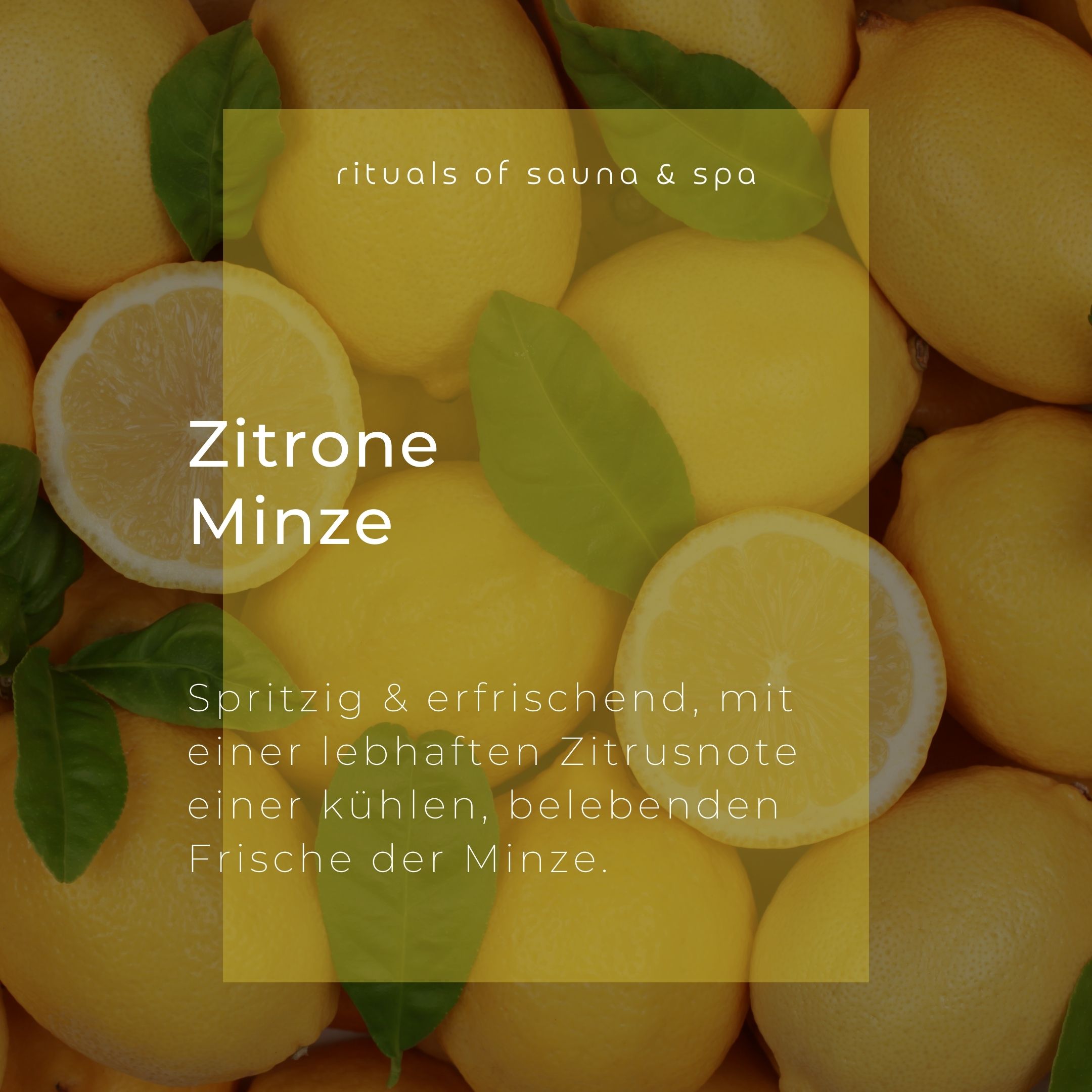 Wellow Sauna-Aufguss Zitrone-Minze